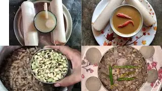 3 in 1 ಬಾಳೆದಿಂಡಿನ ಜ್ಯೂಸ್, ಸಾಂಬರ್ & ಪಲ್ಯ Healthy Recipe @How To Make Baledindina juice Samber &Palya@