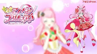 Making Cure Idol's Heart Ribbon Style from Kimi to Idol Precure in Pripara All Idol Perfect Stage
