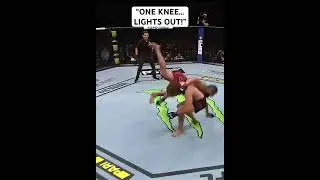 When one knee ends the fight instantly 💥👊 #InstantKO #FightNight #BrutalKnee#shorts#viral#trending