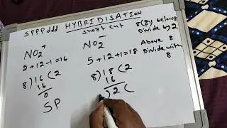 Hybridization of NO2+ and NO2-