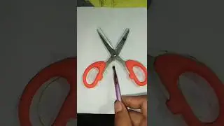 Realistic Scissor Drawing #shorts #viral #trending #art #drawing #realistic #artist #viral  Vaibhav