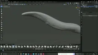ich modelliere eine furrsiut Zunge in blender #furry