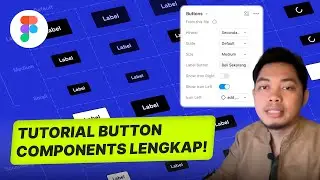 Tutorial Membuat Button Components & Variants Lengkap | Belajar Figma dari Nol