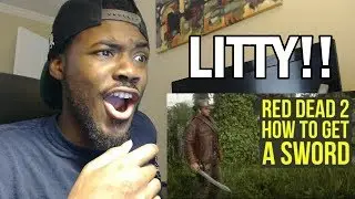 Red Dead Redemption 2 SECRET WEAPONS | How To Get A Pirate Sword! REACTION & REVIEW