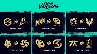 LR vs GX | 2026 LEC Versus - Week 2 Day 1