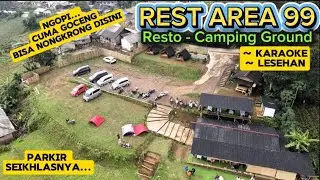 VIEW JUARA HARGA RAMAH DIKANTONG PARKIR SE IKLASNYA ~ REST AREA 99 RESTO & CAMPING GROUND PUNCAK 2