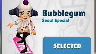Subway Surfers: Coco (Jester Outfit) & Bubblegum board 