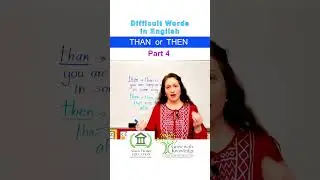Than or Then | Frequently confused words in English #than #then #english #vocabulary #writing