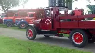 Old Classic International Trucks , Nog Harder , Lopik 2015 , Holland.