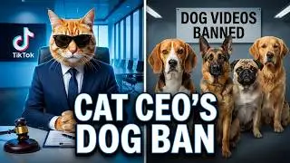 Cat CEO Of TikTok Just BANNED Dog Videos &ndash; Parody Song