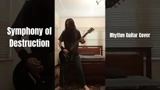 Symphony of Destruction - Megadeth (Rhythm Guitar Cover by Benjamin Asbury)