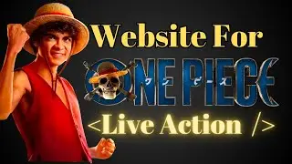 One Piece Live Action Series Website || ManojWeb