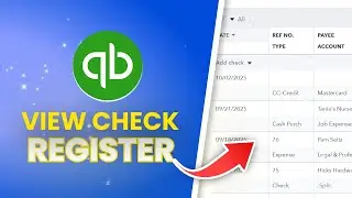 How to View Check Register in Quickbooks Online (Full Guide)