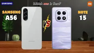 Samsung A56 vs Redmi Note 15 5G⚡full Details
