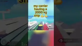 aircraft carrier 💪💪#trailmakers #boat #ship #navy
