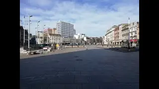 Old Market Square Nottingham 3rd April, 2020