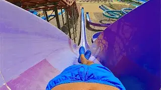 Free fall Water Slide at Aquapark Aquacolors Poreč