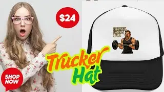 SHOP NOW &ndash; Trucker Hat for $24! Click the Link in Description to Order from TeePublic 🧢
