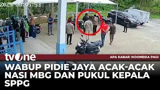 Kronologi Wakil Bupati Pidie Jaya Pukul Kepala SPPG | tvOne