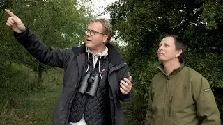 Sebastian Klein og Anders Kofoed tiltr&aelig;kker fugle med 