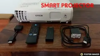 epson smart projector with fire tv stick