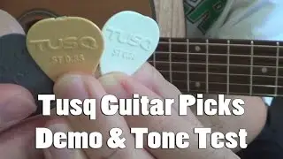 Tusq Picks Demo Tone Comparison - Bright, Warm and Deep Tone