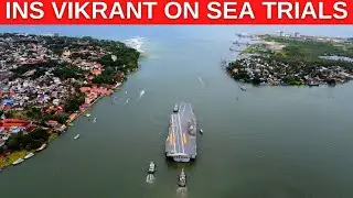 INS Vikrant Sea Trials Commenced | Induction In 2022