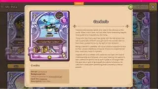 DefiKingdoms Pet Lore - Mythic Crystal Hat Caedori