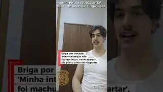 Briga por chiclete: 'Minha inten&ccedil;&atilde;o n&atilde;o foi machucar, e sim apartar', diz piloto preso em flagrante.
