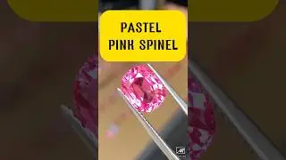 PASTEL PINK SPINEL FROM LUC YEN #shorts #gemstone #craft #jewellery #explore