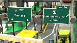 Spaghetti Junction Interchange in LEGO | BrickFair Alabama 2018