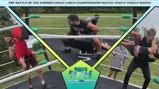 REXFORD v TMG v PAGE! TWF GREAT LAKES CHAMPIONSHIP MATCH! TRIPLE THREAT MANIA! (TWF PBE #15)