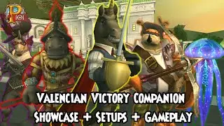 Pirate101: Valencian Victory Companions - Showcase + Setups (Test Realm)