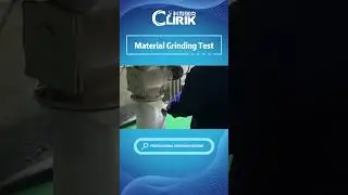 Clirik HGM Material Grinding Test for Iron phosphate Powder #grinding   #grindingmachines #minerals