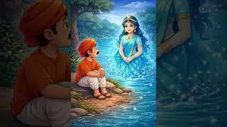 The Honest Woodcutter and the River | Kids bedtime story | Small stories | Moral Stories