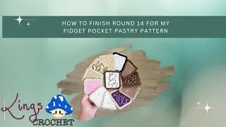 How to complete round 14 of the fidget pocket pastry.