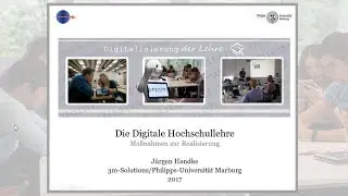 Digitale Lehre - Ma&szlig;nahmen zur Realisierung