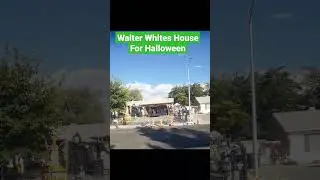 Breaking Bad Walter Whites House For Halloween #breakingbad #albuquerque #walterwhite