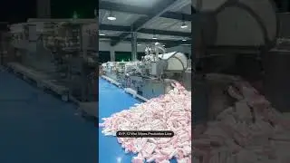 SYF-12 Wet Wipes Production Line Testing for Australia Customer