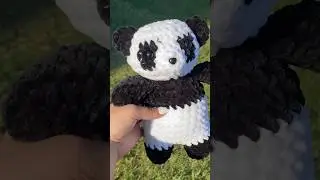 This pattern is FREE!?? #crochet #amigurumi #panda