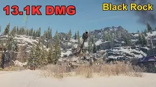 Black Rock - 13.1K Damage - Map: Glacier - Player: legend_is_onion - Server: EU | World of Tanks