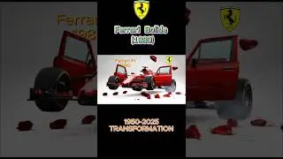 Formula 1 Transforms! The Magic of Ferrari Transformation! 🔥  #automobile #transformation #ferrari
