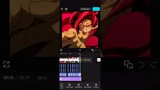 Easy X Y Slide [CapCut Result] #anime #transition #tutorial #zoom #slide #songoku #capcut #fyp