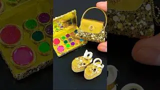 Barbie Golden Accessories DIY