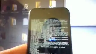 GreenPois0n on iPod Touch 4G