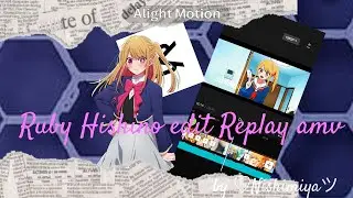 AMV edit Replay Ruby Hoshino 4k cc