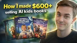 storybook tutorial for beginners : How I made $600+ selling AI kids books (AI tool + Full Guide)