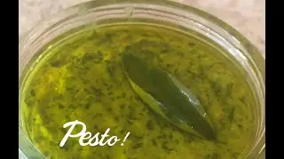 Marcona Almond Basil Pesto