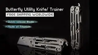 The Most Powerful Utility Knife You'll Ever Own: Bladewing Titanium Butterfly