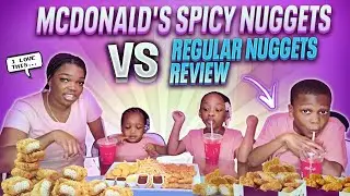 Mcdonald's Spicy Nuggets Vs Regular Nuggets Review